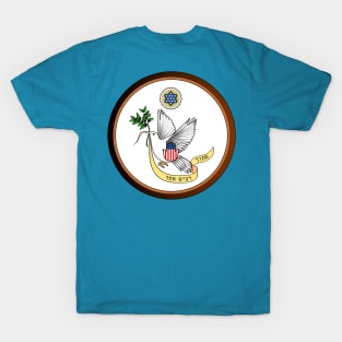 Great Seal of Medinat America (border) T-Shirt